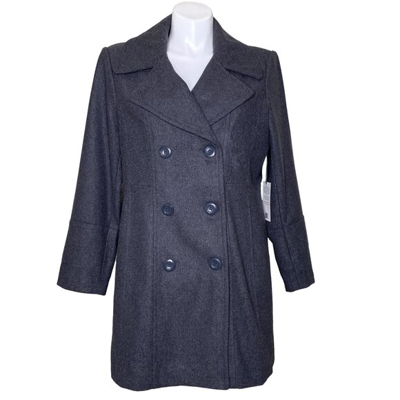 Alpine Swiss - Women’s Double Breasted Peacoat, NWT - Picture 2 of 11